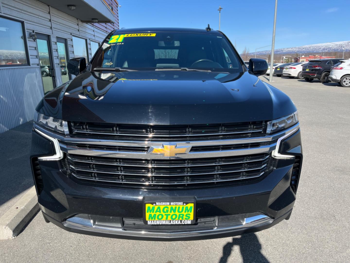 2021 BLACK /Black CHEVROLET TAHOE LT (1GNSKNKD0MR) with an 5.3L engine, Automatic transmission, located at 1960 Industrial Drive, Wasilla, 99654, (907) 274-2277, 61.573475, -149.400146 - Photo#6